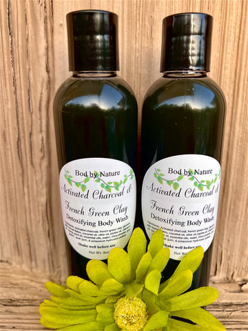 Activating Charcoal & French Green Clay Body Wash